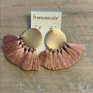 Fringe earrings